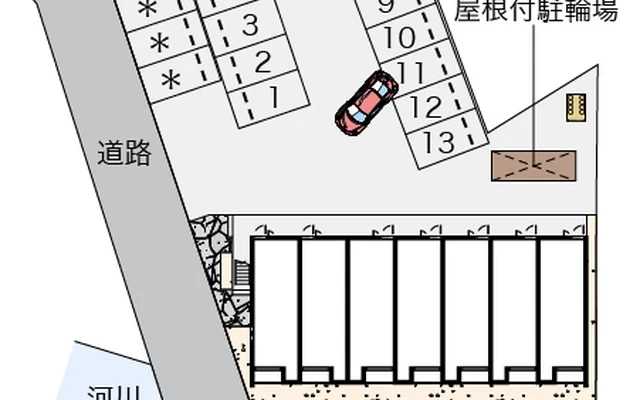 クレイノ西山 - Toki student accommodation