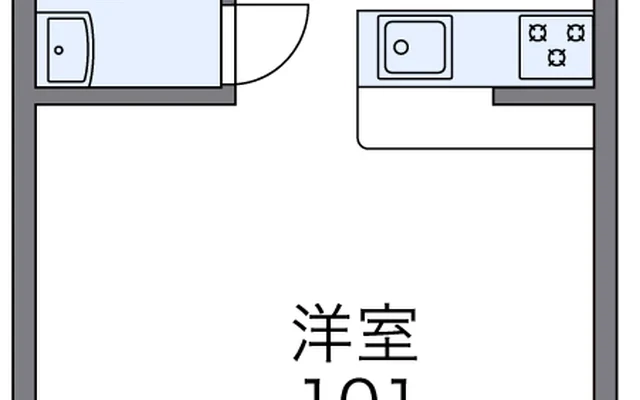レオパレスマンダリーヌⅡ 1