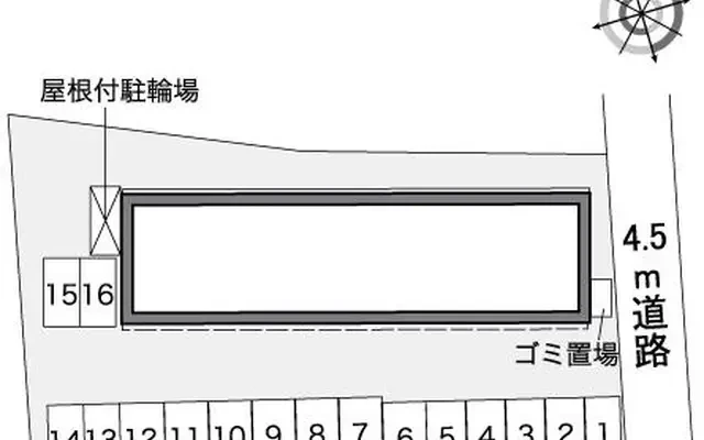 レオパレスエルブラウンⅡ 2