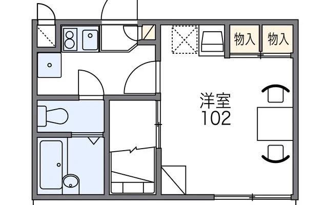 レオパレス潮見台Ⅱ 1
