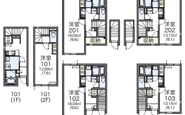 カターラ篠崎 1