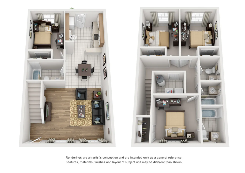 4 Bedroom 3.5 Bathroom