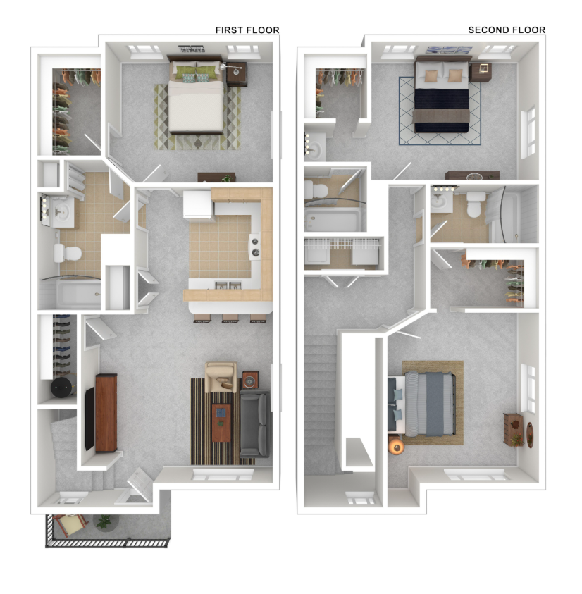 3 Bed 3 Bath Premier