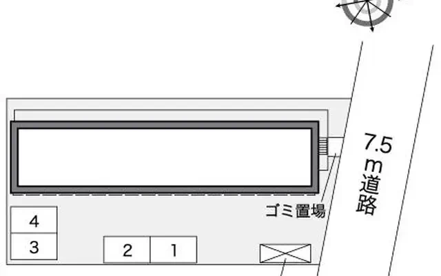 レオパレスメルベーユ　昭和Ⅱ 2