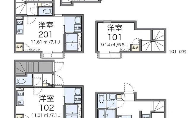 プランドール中野 1
