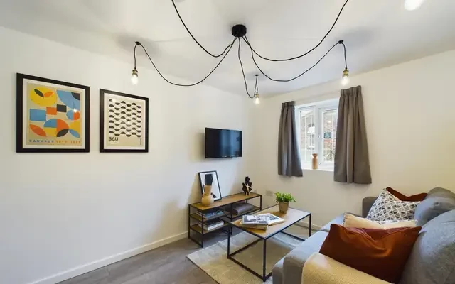 Flat 1, 58 Ruskin Avenue - alloggio per studenti a Manchester - 4 Bedroom House
