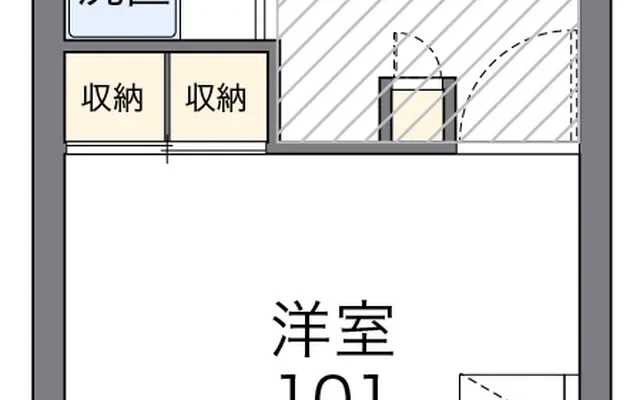 レオパレスランディーヌ河辺 4