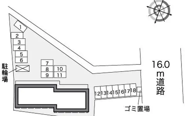 レオパレスマルイⅢ 2
