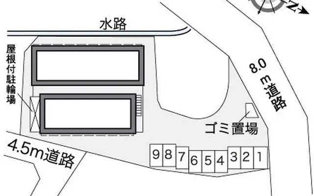 レオパレス奈佐原 2