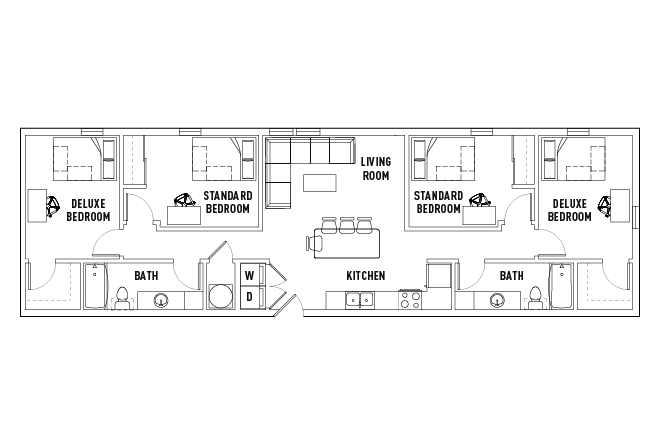 Phase 2 - 4 Bed - 2 Bath A