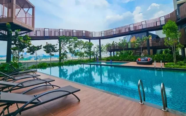 Trion @ KL - K - Kuala Lumpur student accommodation - Outdoor Lounge
