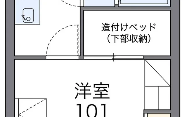 レオパレスル　コントワールⅥ 3