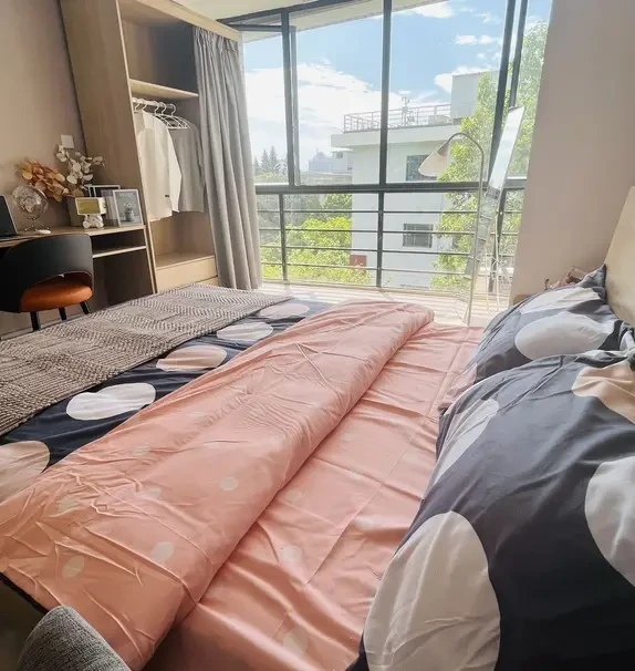 窝趣广州天河东莞庄公寓