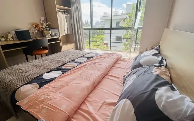 窝趣广州天河东莞庄公寓 0