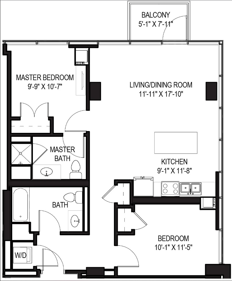 2 bed 2 bath 06