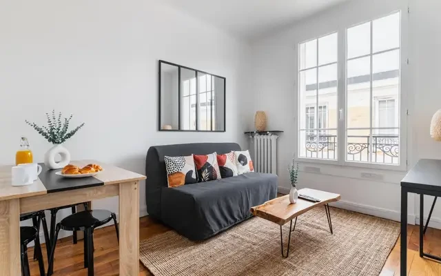 PARIS 13e·37m²·F2·Appartement·With furniture 0
