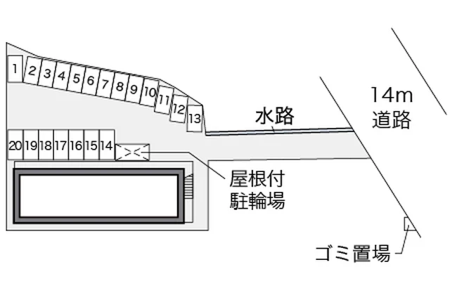 レオパレスＨＡＳＥＧＡＷＡⅡ 2