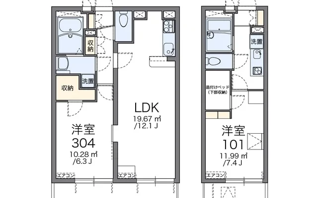 リバーサイド西水元Ⅱ 1