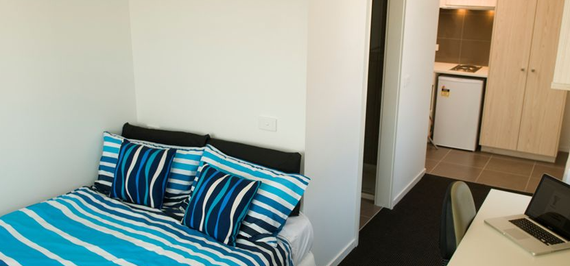 Studio Apartment Balcony - Double Bed