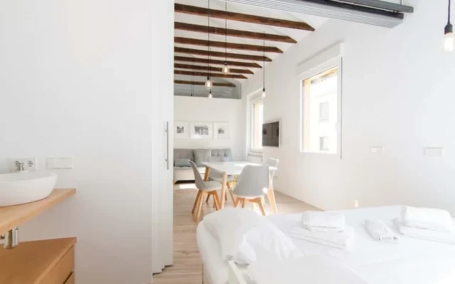 2 bedrooms 2 bathrooms furnished - Barrio Salamanca - bright 2