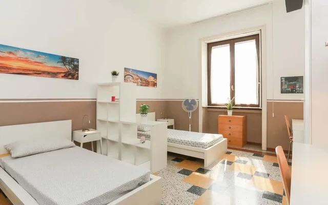 VIA DEGLI IMBRIANI 20 P1 <br> SHARED ROOM D1 - Bed A 0