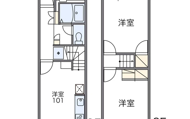 レオパレスファミールＤ 1