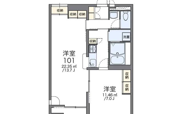 レオパレスセントラルパーク 4