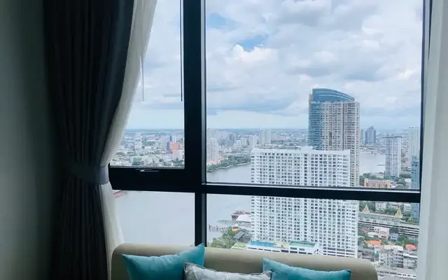 1-BR Condo for Rent, ฿16,000/month, Chapter Charoennakhorn - Riverside 3