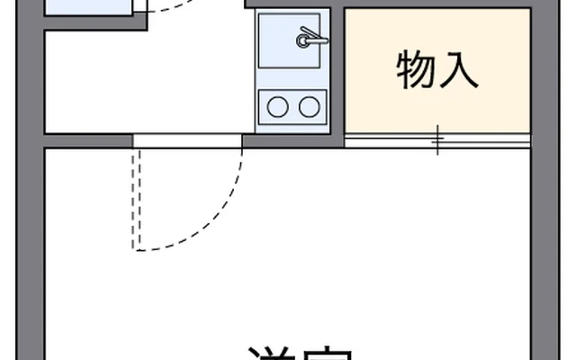 レオパレスあかほり宿 1