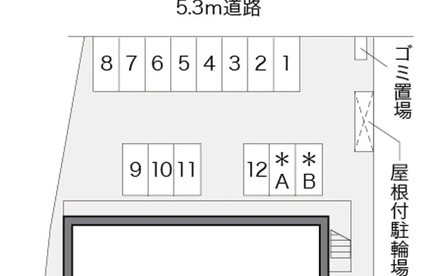 レオパレスわかみや 2