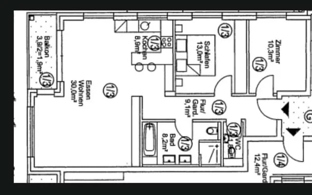 Apartment in Stuttgarter Strasse, Kirchheim unter Teck for 81 m² with 2 bedrooms 3