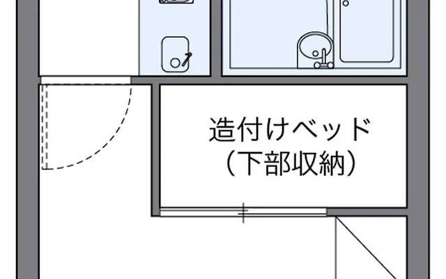 レオパレスWest Wing - Tomakomai student accommodation - 107号房间(带独立厨房)