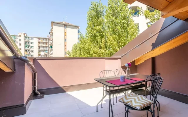 Piacevole loft a 1 letto con terrazza 1