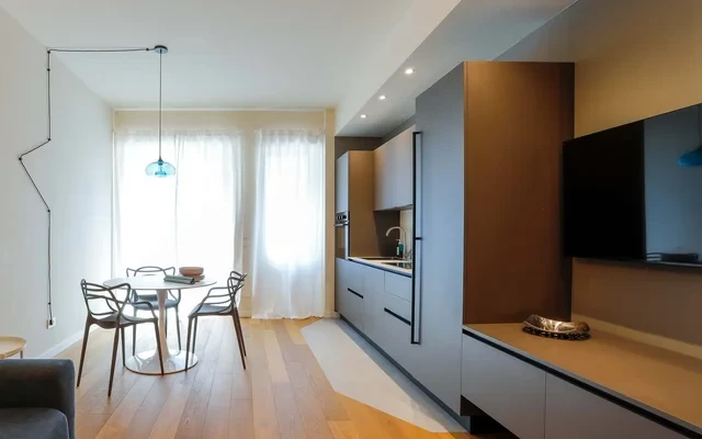 Moderno bilocale in Via Archimede, Milano 0