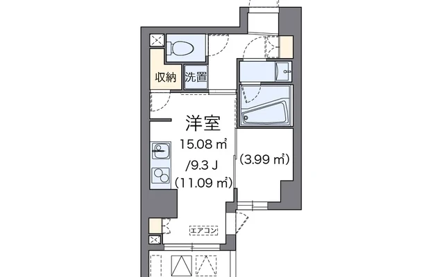 銀座東 - 中央区の学生向け宿泊施設 - 503号房间