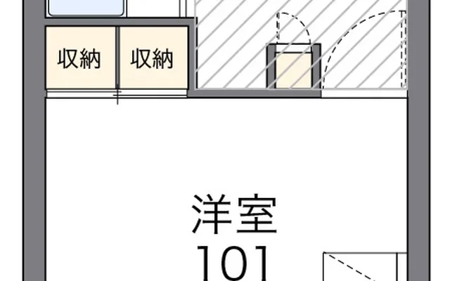 レオパレススナッグ　ビラ 4