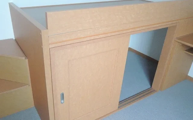 レオパレスマロンハイツ　Ⅳ - Shiroi student accommodation - 202号房间(带独立厨房)
