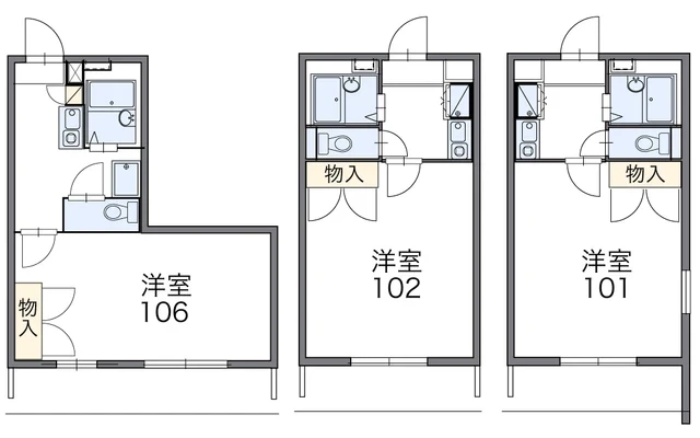 レオパレスＨＡＴＵＳＩＢＡ 1