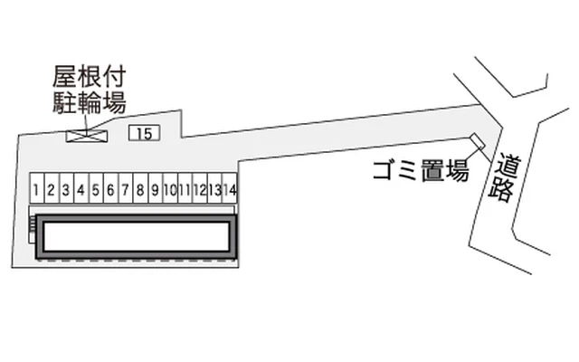 レオパレスフランボワーズⅡ 2