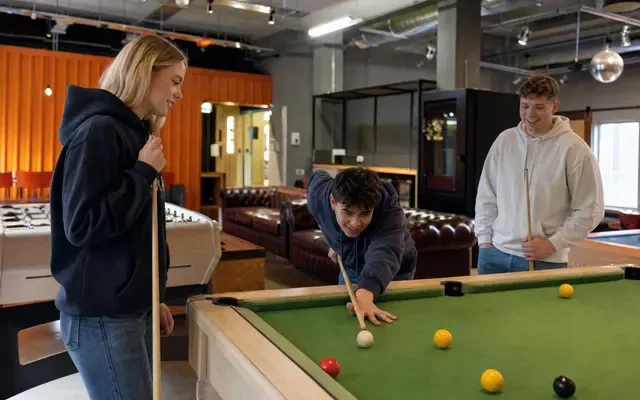 Arkwright House - Bradford student accommodation - Pool Table