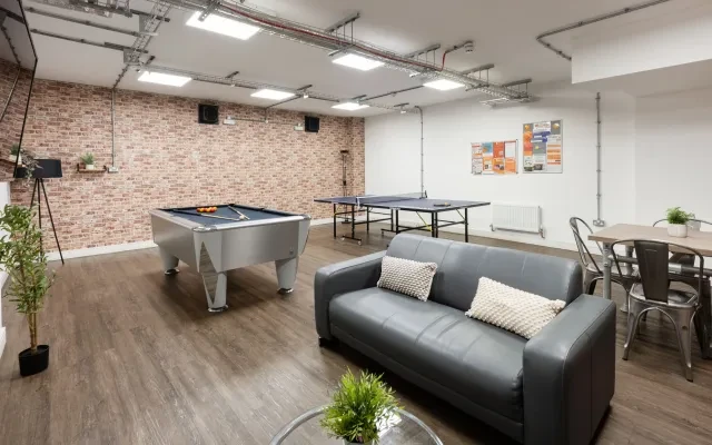 The Foundry - Leeds student accommodation - Game Room