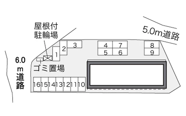 レオパレスプルメリアⅡ 2