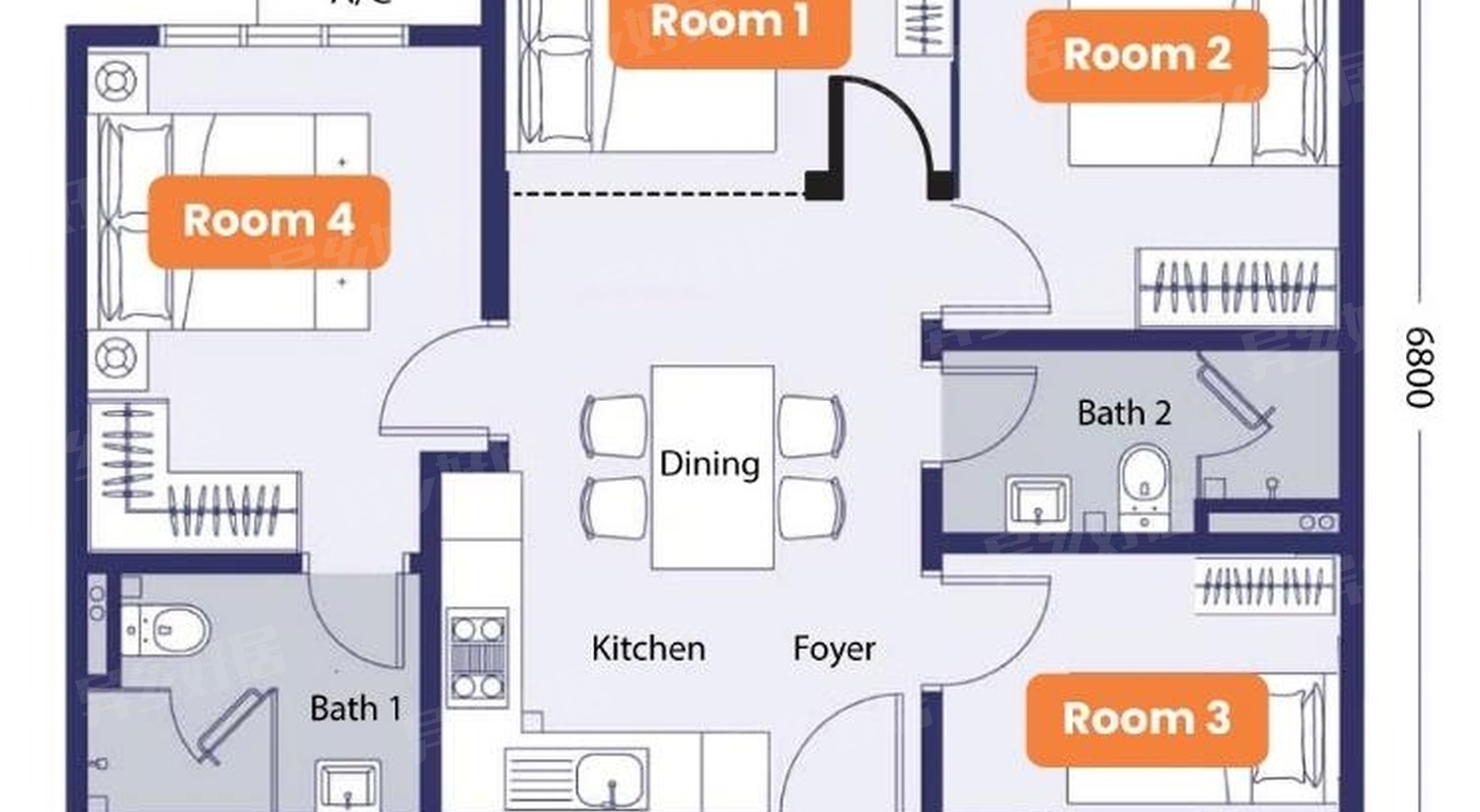 近博特拉 UPM大学 Meta Residences 公寓