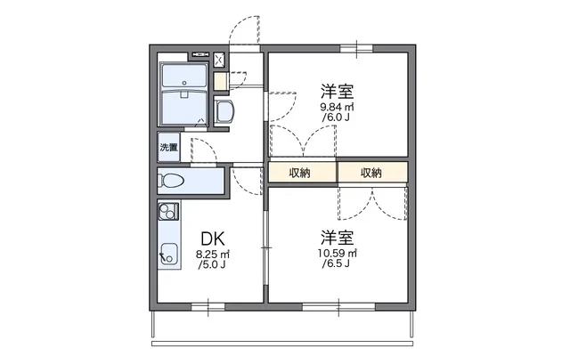 ストーンリバーⅠ - Matsubushi-cho Kitakatsushika-gun student accommodation - 203号房间(带餐厅/独立厨房)