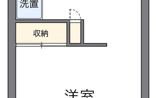 レオパレス玉幡 - 카이시 학생 숙소 - 201号房间(带独立厨房)