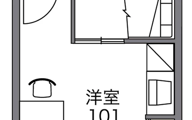 レオパレス鹿ノ子田１ 1