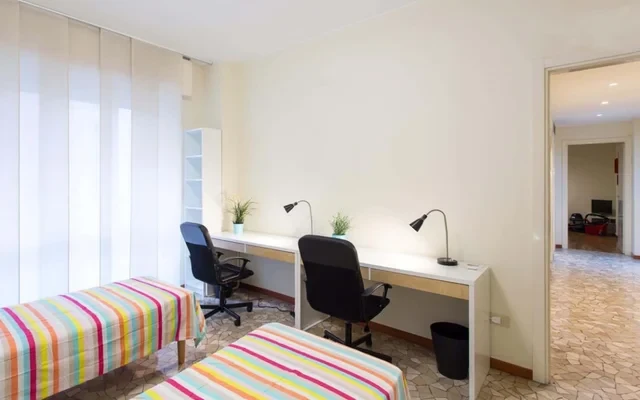 VIA CARNIA 29 <br> SHARED ROOM D1 - Bed A 2