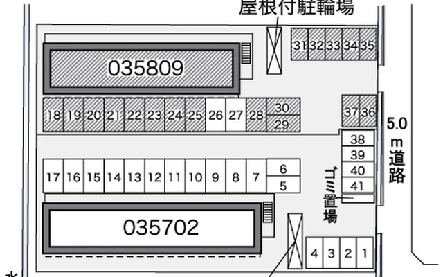 レオパレスＥａｓｔＣｒｅｅｋⅡ 2