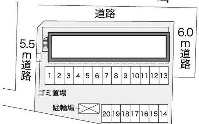 レオパレスミーティア嵐南 2