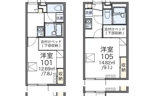 レオパレスシャンテ北舞子 1